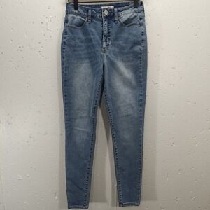 So Kohls Womens Size 7/28W Jeans Super High‎ Rise Curvy Jegging Stretch Skinny